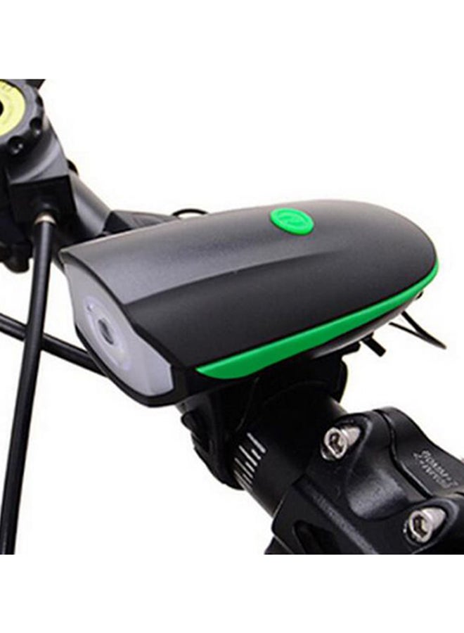 بيوينتي مصباح LED للدراجة بمنفذ USB للشحن أسود 6x11سم  - Image 3