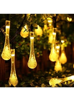 بيوينتي سلسلة مصابيح بـ30 مصباح LED تعمل بالطاقة الشمسية أبيض 9x29سم  - Image 3