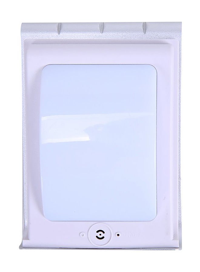 Beauenty - 16 LED Solar Power Motion Sensor Garden Security Lamp White/Black - Image 1