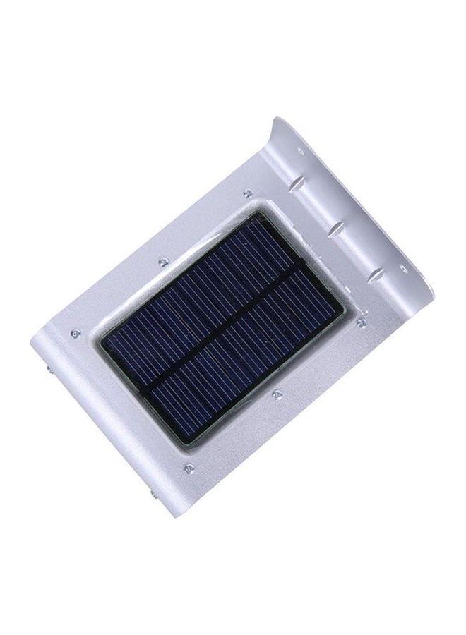 Beauenty - 16 LED Solar Power Motion Sensor Garden Security Lamp White/Black - Image 1