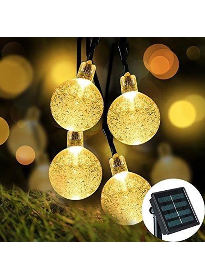 Beauenty - 20 LED Solar String Light For Christmas White 10x10centimeter White 10x10cm - Image 1