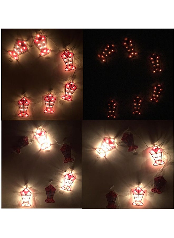 Beauenty Mini Fanoos Lantern Light Rope With controller Multicolour 28x54cm - Image 3