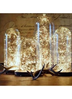 بيوينتي سلسلة مصابيح LED بسلك نحاسي مزودة بمنفذ USB للتشغيل بطول 10م أصفر 10متر  - Image 2