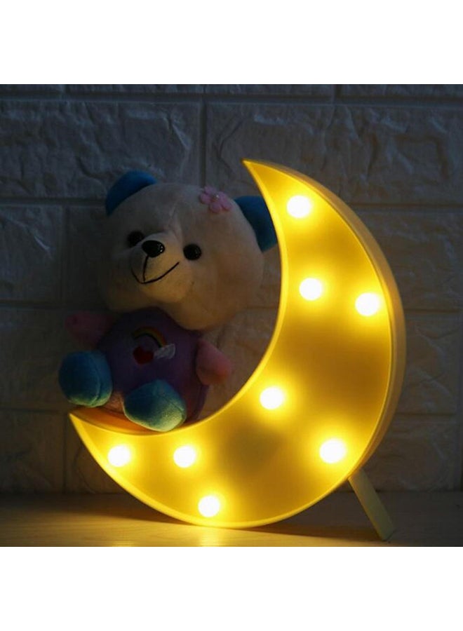 Beauenty - Decorative Moon Design LED Light Yellow 16cm - Image 1
