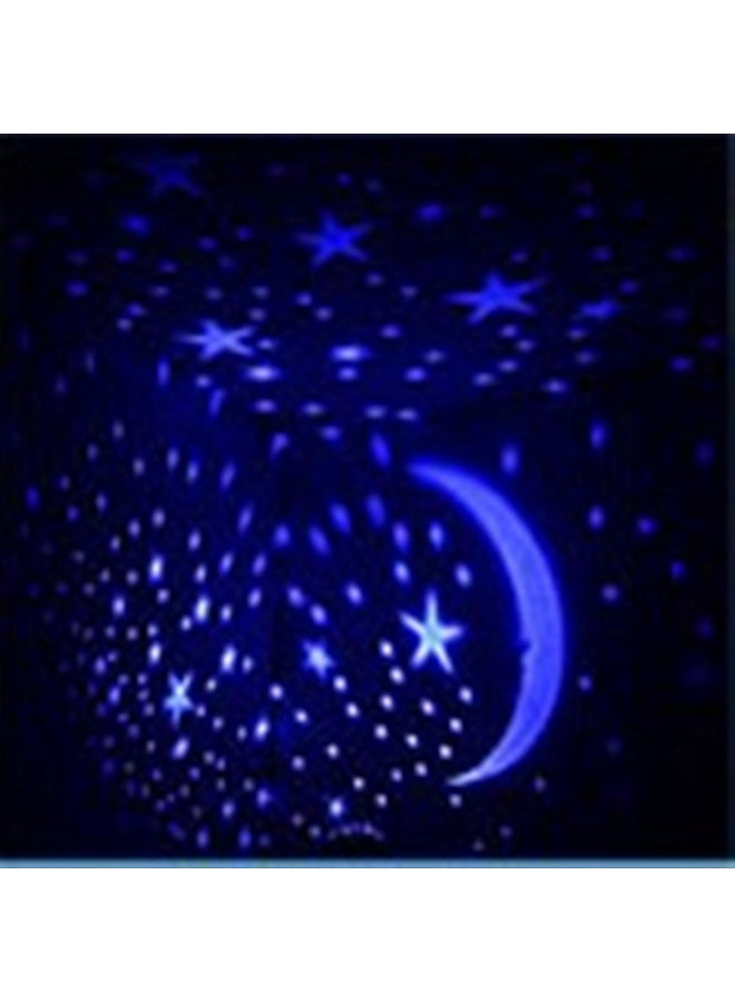 بيوينتي مصباح بروجيكتور ستارلايت بإضاءة على شكل أقمار ونجوم أسود / أبيض / أزرق - Image 3