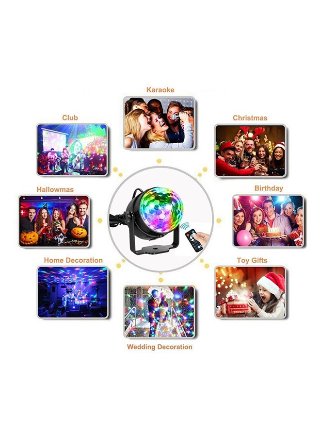 Beauenty LED Crystal Disco Ball Multicolour 10x11cm - Image 4