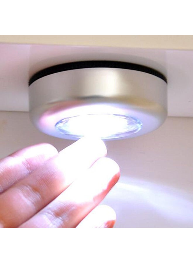 Beauenty 3-LED Push Light Silver 6.8x1.7cm - Image 2