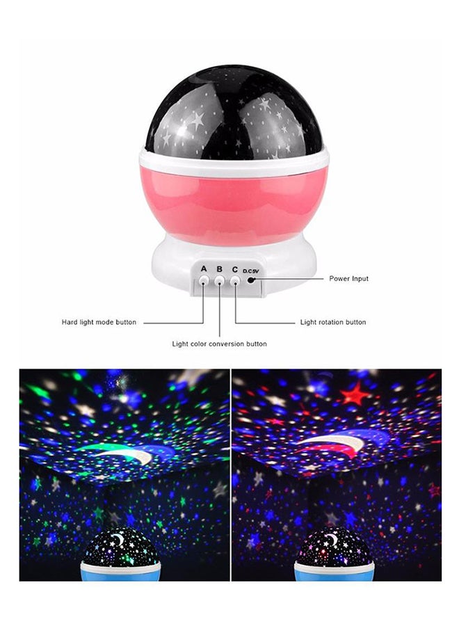 بيوينتي مصباح بروجيكتور دوار متعدد الألوان 16 x 16سم - Image 4