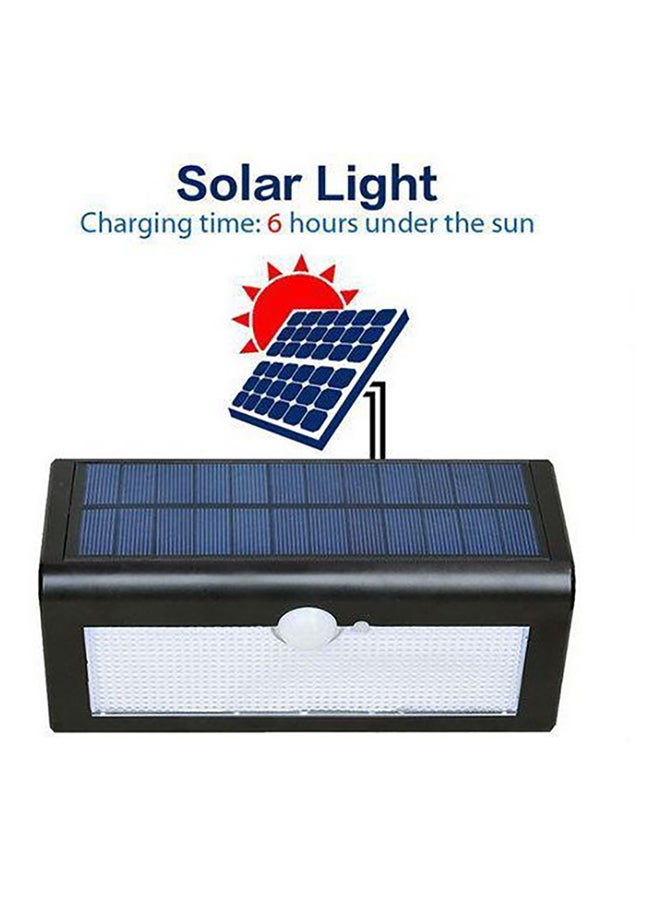 Beauenty 38LEDs Waterproof Solar Wall Light White 10x13cm - Image 2