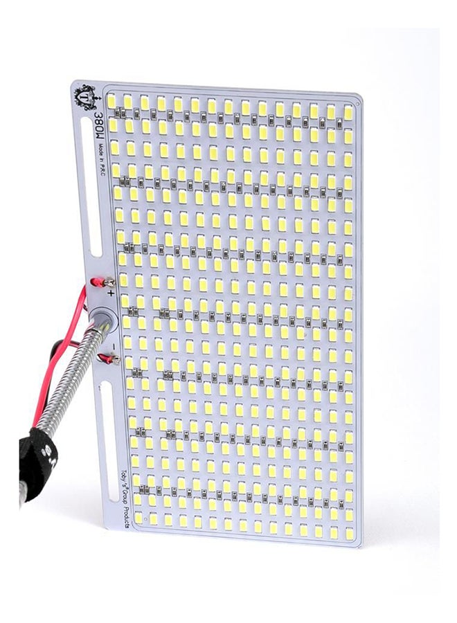 بيوينتي مصباح للتخيم بطول 6 أمتار وفرق جهد 12 فولت وقدرة 380 وات أبيض 5x8سم - Image 2