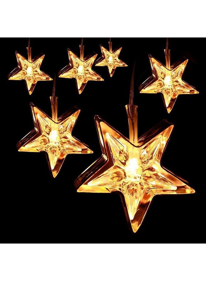 بيوينتي شريط إضاءة للديكور بشكل نجوم ذهبي - Image 2