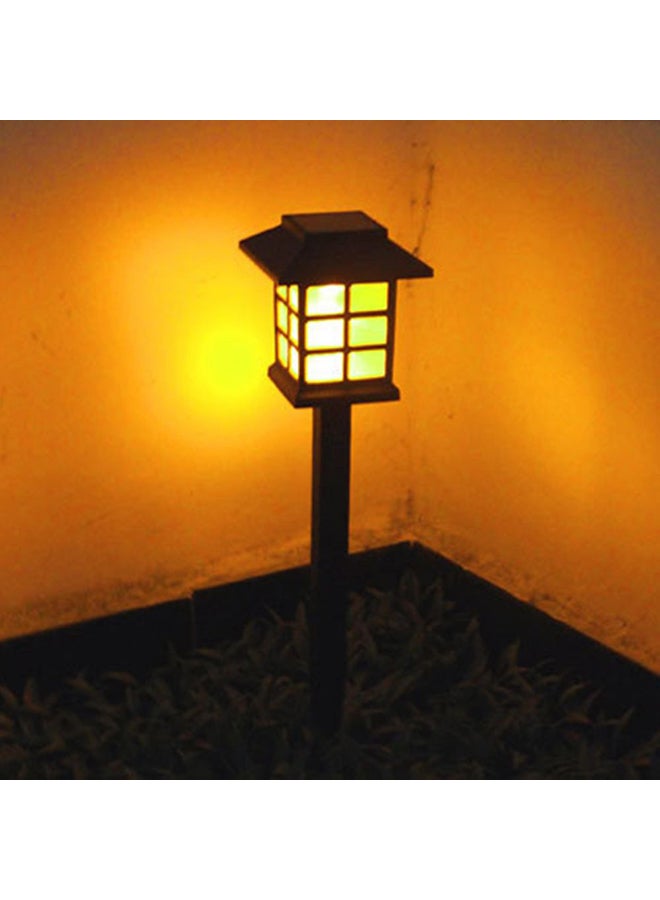 بيوينتي طقم مصباح حدائق LED يعمل بالطاقة الشمسية ومكون من قطعتين أسود 285x56x95ملليلتر - Image 4