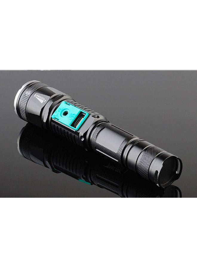 Beauenty USB  LED Flashlight Black 6x10cm - Image 2