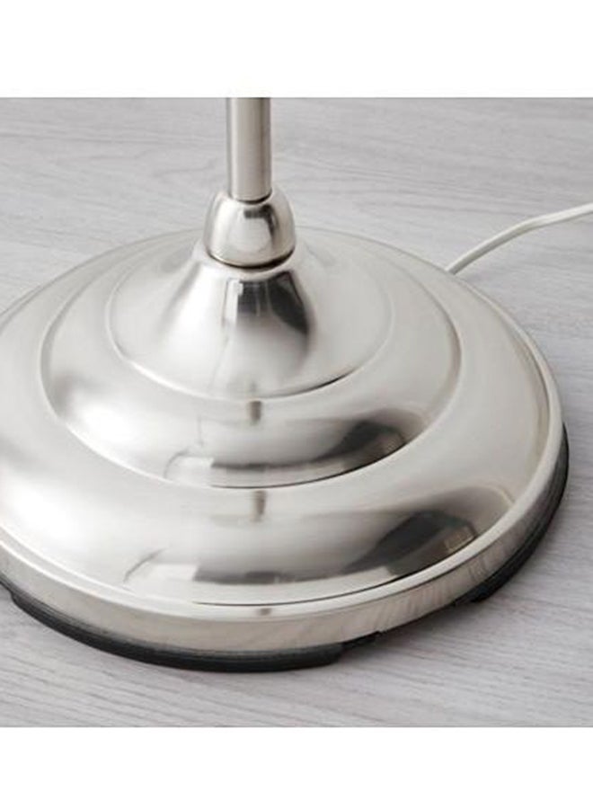 بيوينتي مصباح أرضي للديكور أبيض/فضي - Image 2