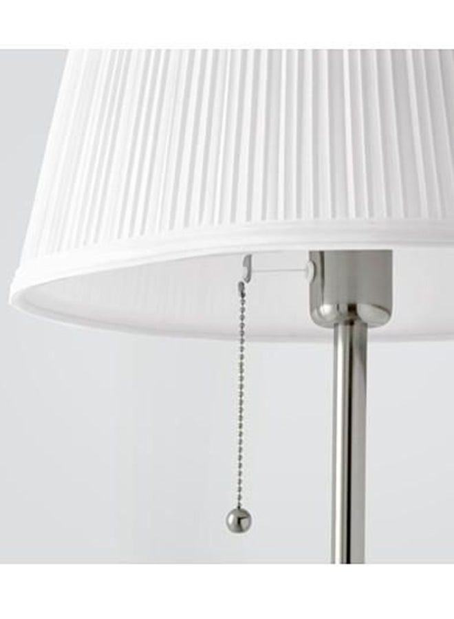 بيوينتي مصباح أرضي للديكور أبيض/فضي - Image 3