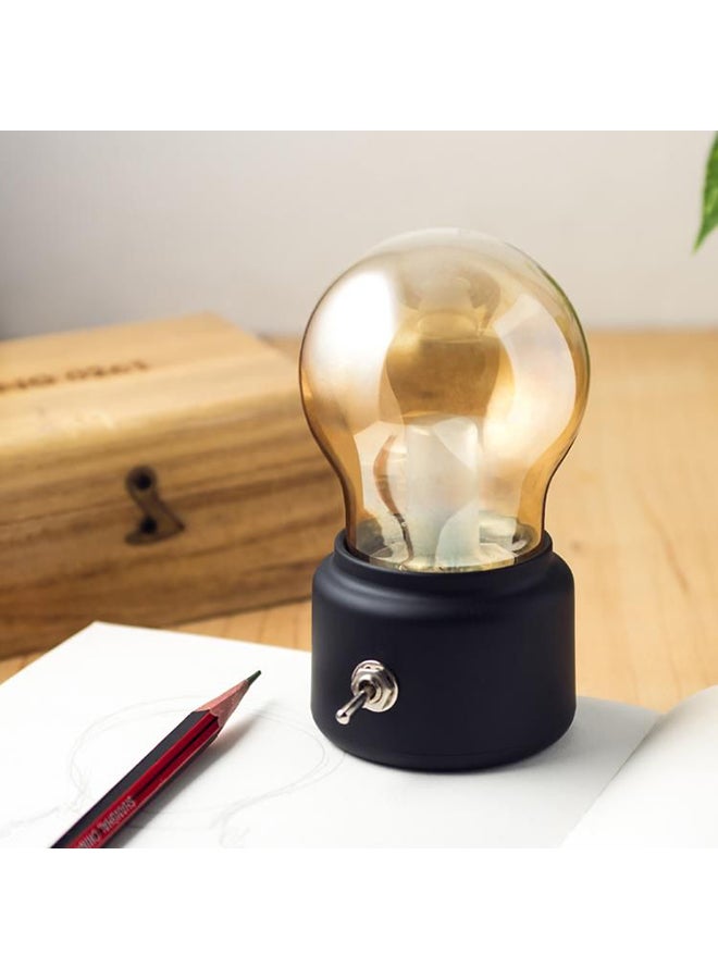 بيوينتي مصباح ليلي LED قابل للشحن وبتصميم كلاسيكي أصفر/أسود 10x10Ø³Ù†ØªÙŠÙ…ØªØ±  - Image 2