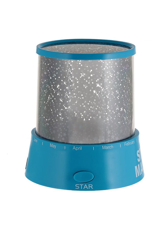 Beauenty Night Stars Bedroom Lamp Grey/Blue 11x12cm  - Image 2