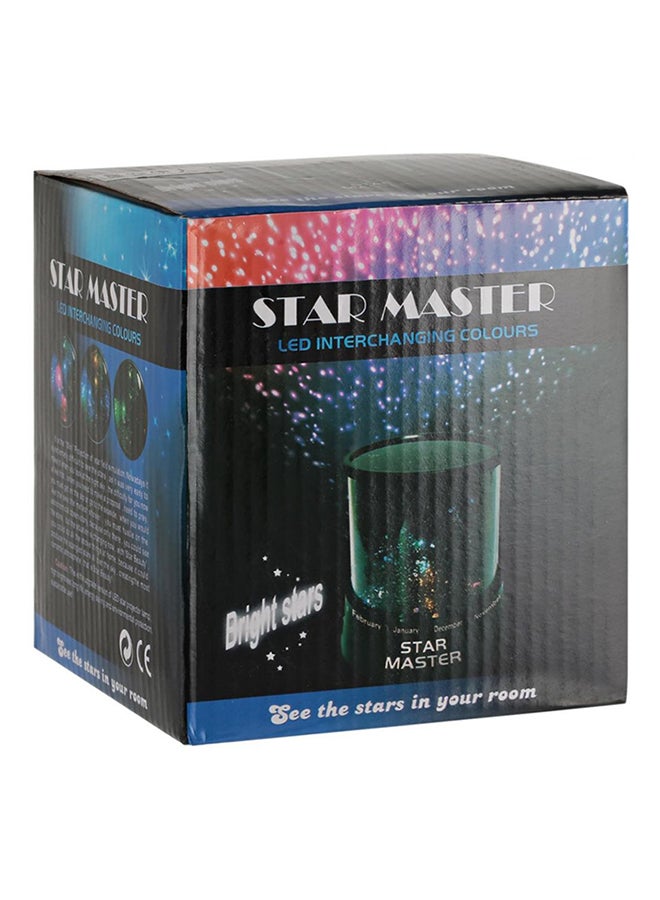 Beauenty Night Stars Bedroom Lamp Grey/Blue 11x12cm  - Image 3