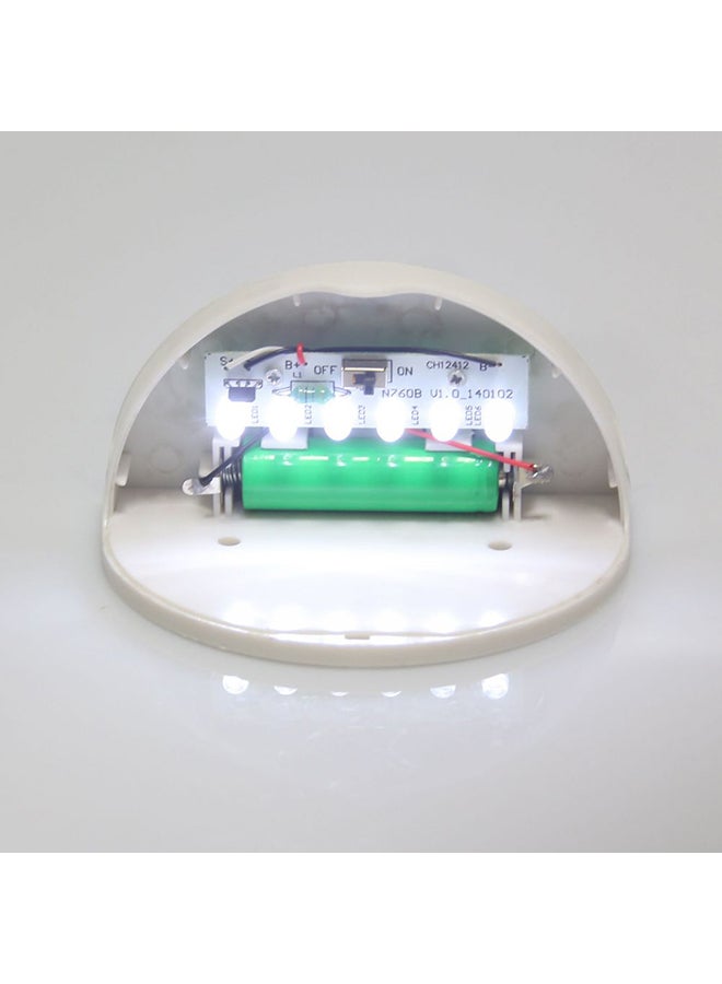 بيوينتي مصباح حائط LED يعمل بالطاقة الشمسية أبيض 7x11Ø³Ù†ØªÙŠÙ…ØªØ±  - Image 3