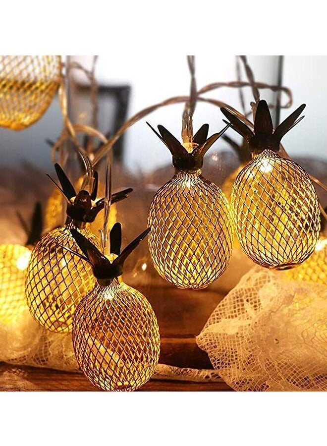 Beauenty 10-LED Fairy String Light For Christmas Beige/Black/White 1meter Beige/Black/White 1meter - Image 2