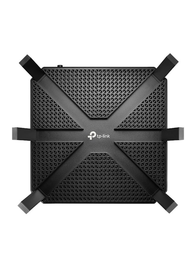 تي بي لينك راوتر واي فاي آرتشر C4000 بتقنية MU-MIMO وتردد ثلاثي النطاق أسود - Image 2