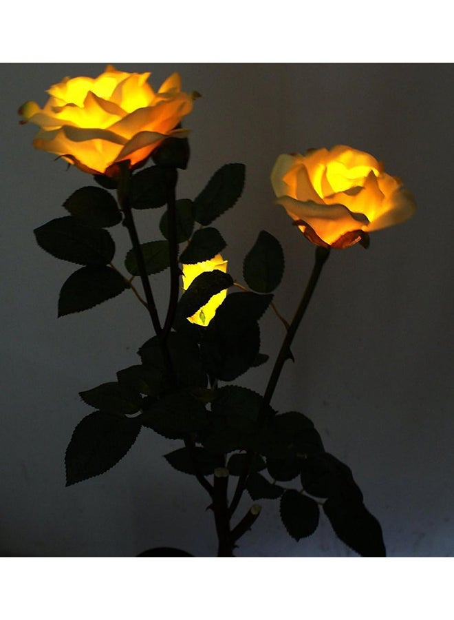 Beauenty Decorative Flower Solar LED Light Yellow/Green/Black - Image 2