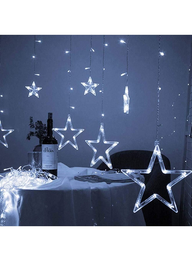 بيوينتي شريط ضوء LED على شكل نجوم أبيض 250 x 200سم - Image 3