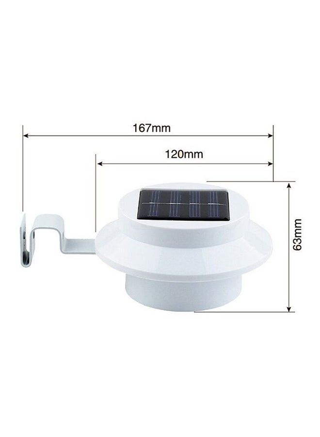 بيوينتي مصباح LED ضد الماء للاستعمال الخارجي مع جهاز استشعار لضوء الشمس أبيض 6x13Ø³Ù†ØªÙŠÙ…ØªØ±  - Image 3