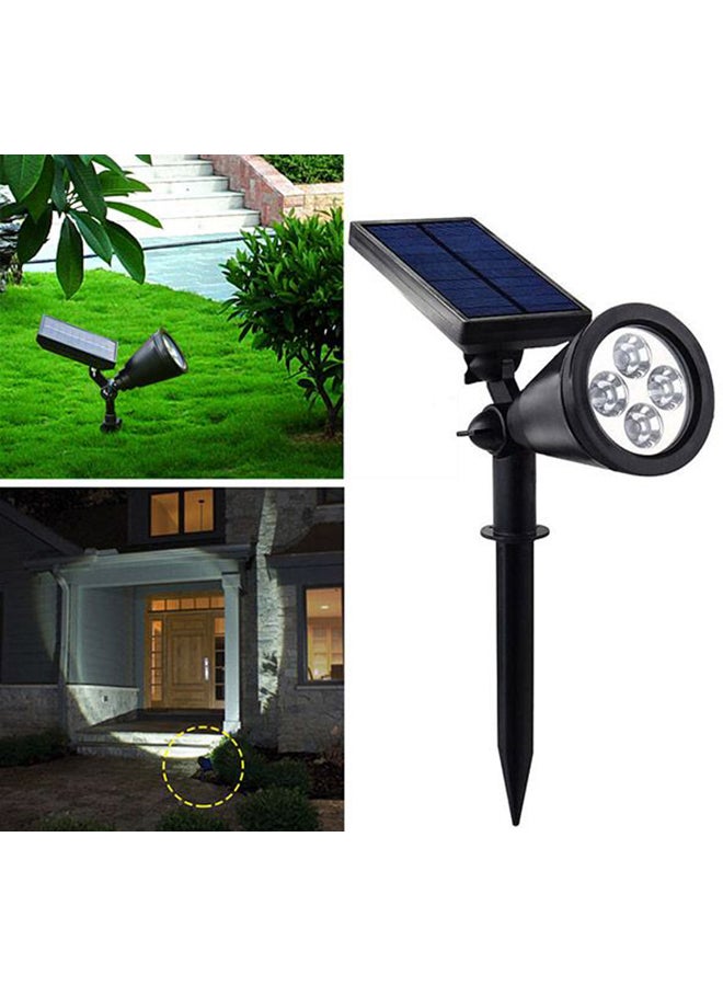 Beauenty 4 Pack Outdoor Solar Pathway LED Spotlight Lamp Black  - Image 2
