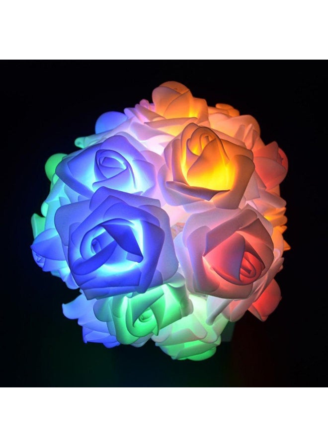Beauenty Flower Fairy String LED Light For Christmas White 6 x 14cm White 6 x 14cm - Image 4