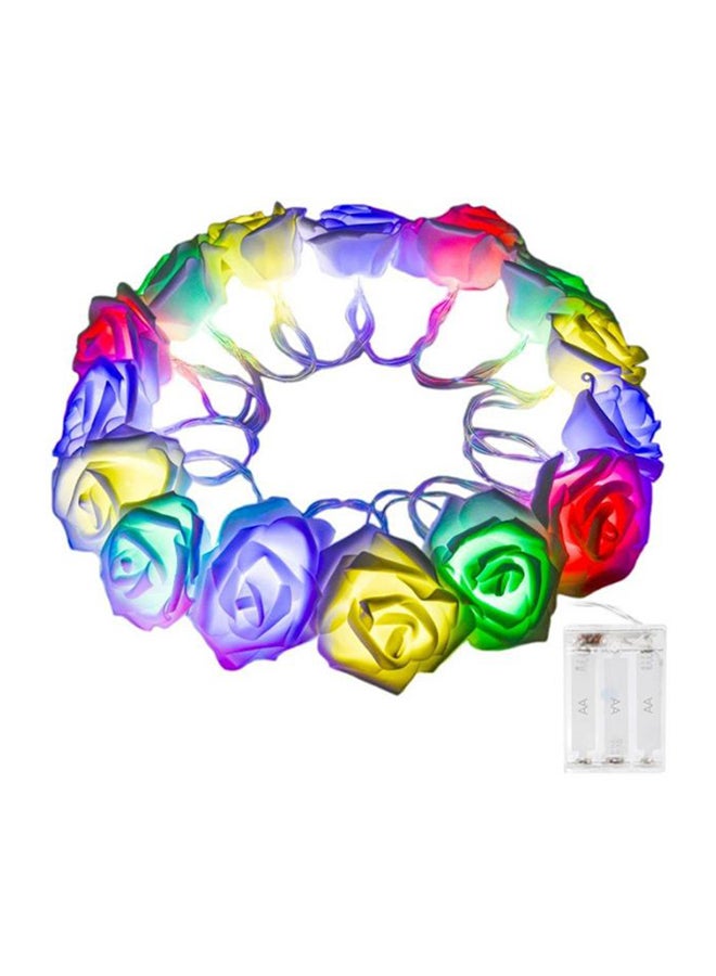 Beauenty Flower Fairy String LED Light For Christmas White 6 x 14cm White 6 x 14cm - Image 2