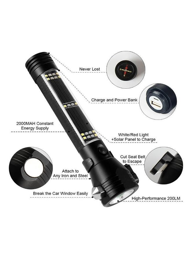 Beauenty Solar Power LED Flashlight White 5x11cm  - Image 3