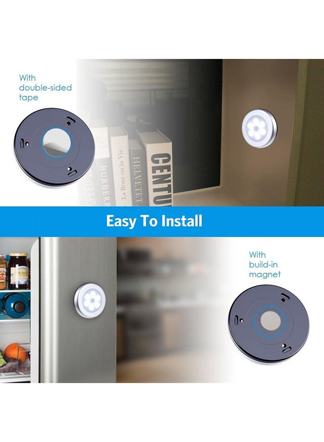 Beauenty 6 Pieces Motion Sensor Light White 8x37cm  - Image 3