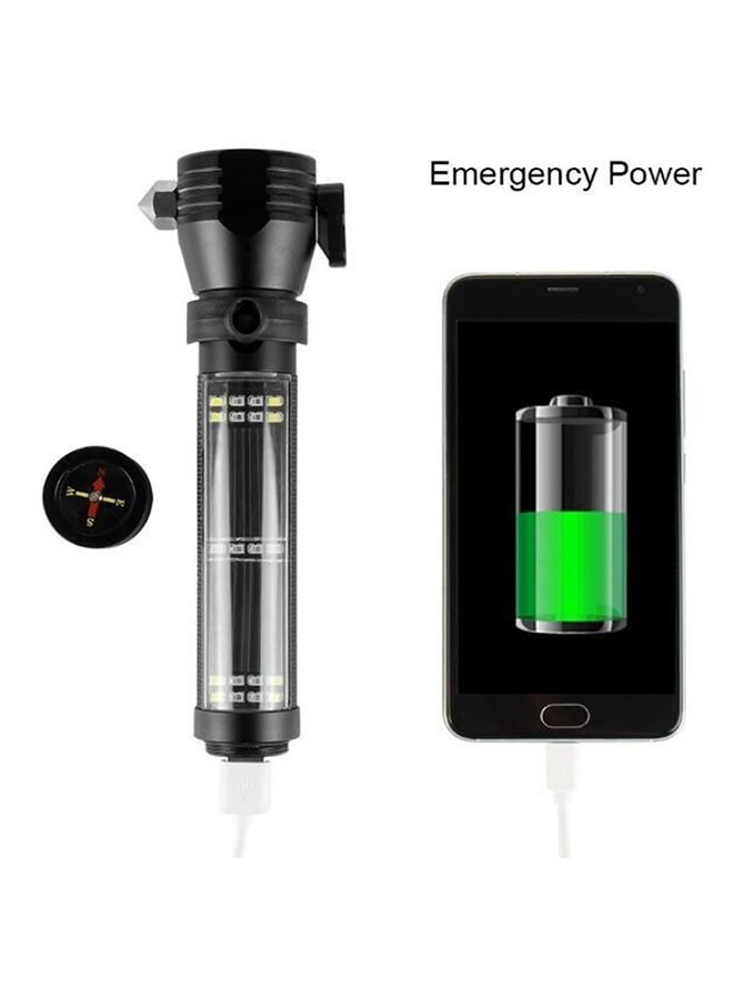 Beauenty Solar Power LED Flashlight White 5x11cm  - Image 2