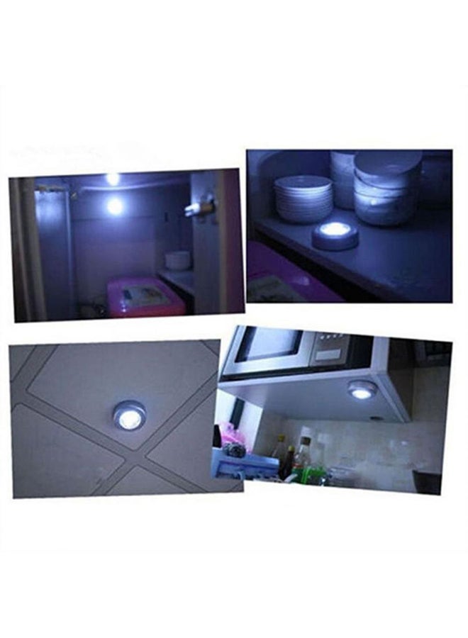 Beauenty 4-LED Wireless Battery-Powered Wall Light Silver  - Image 3
