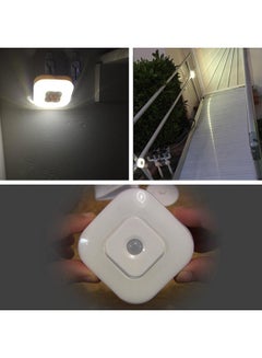 بيوينتي مجموعة مصابيح LED بجهاز استشعار للحركة مكونة من 3 قطع أبيض 10x10Ø³Ù†ØªÙŠÙ…ØªØ±  - Image 4
