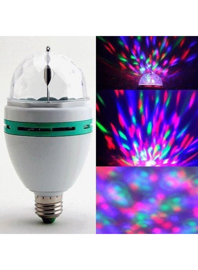 بيوينتي مصباح LED دوّار معدد الأنماط أبيض/ أخضر/ شفاف 4 x 15سم - Image 3