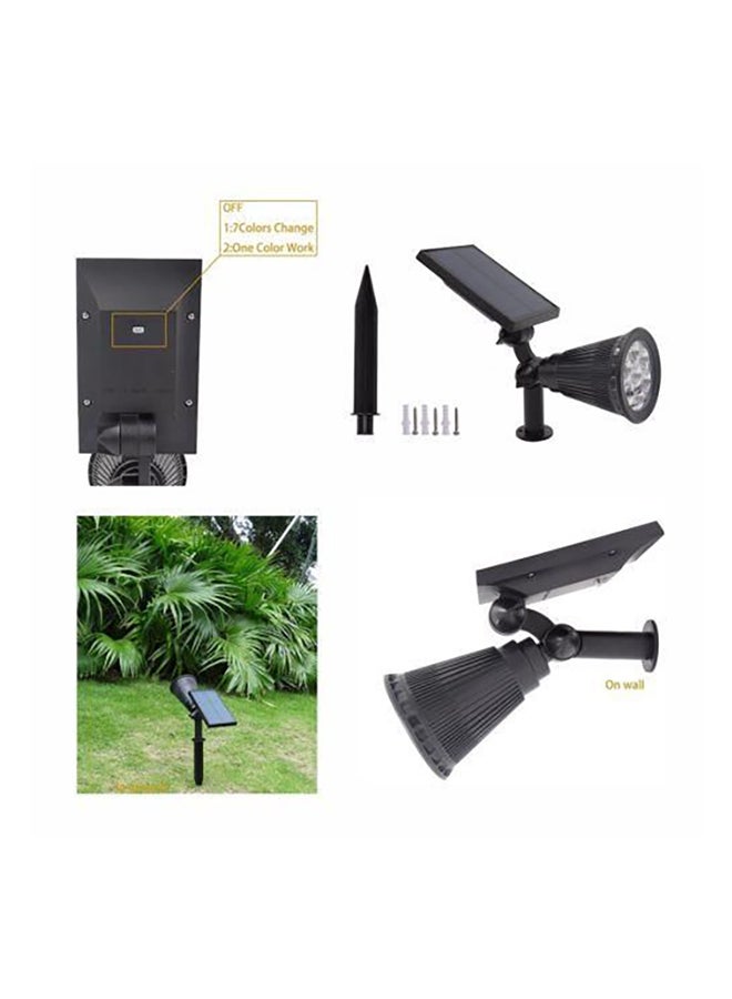 بيوينتي مجموعة مصابيح LED تعمل بالطاقة الشمسية مكونة من 4 قطع أبيض 3x24سم - Image 2