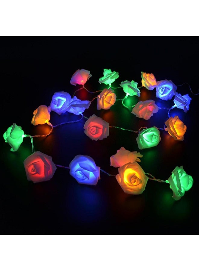 Beauenty Flower Fairy String LED Light For Christmas White 6 x 14cm White 6 x 14cm - Image 3