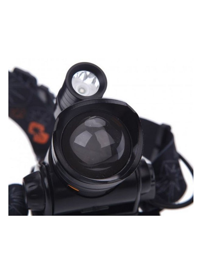 بيوينتي مصباح برأس مزدوج مصنوع من خليط معدني أبيض 9x18سم - Image 4