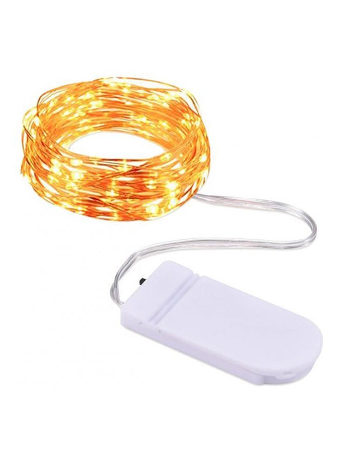 Beauenty Copper Wire String Fairy Light For Christmas Yellow Yellow - Image 1