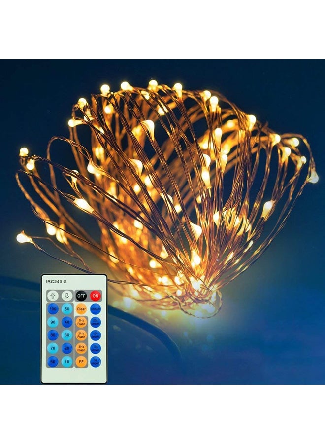 Beauenty LED Dimmable String Light For Christmas Gold 21 x 5cm Gold 21 x 5cm - Image 2