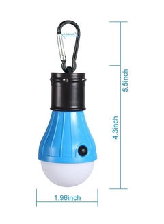 بيوينتي مجموعة مصابيح إضاءة LED مع طوق معدني من قطعتين أزرق/أسود/أبيض  - Image 3