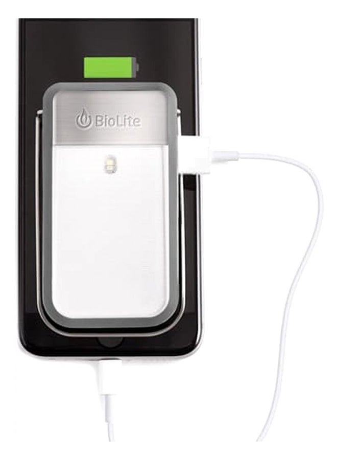 بيوينتي مصباح صغير باور لايت أبيض/رمادي 11 x 17سم - Image 2