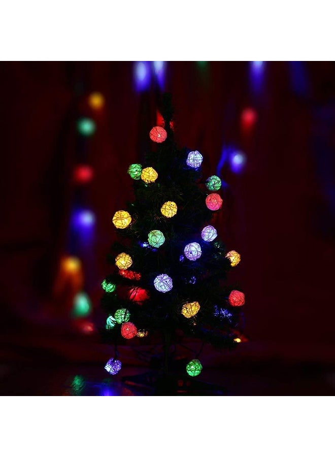 Beauenty 2-Piece 30 LED Solar String Light For Christmas White 12x24cm White 12x24cm - Image 4