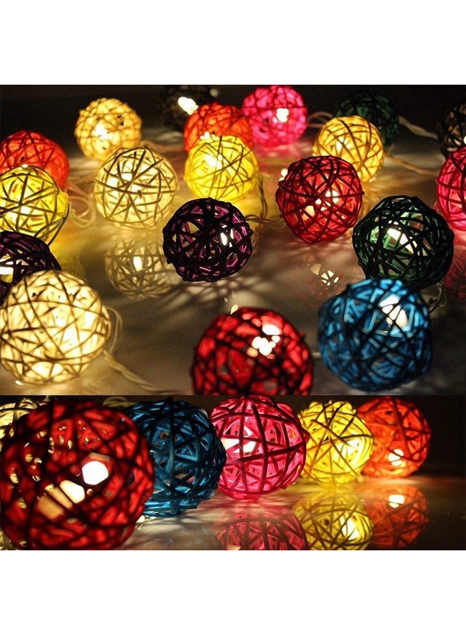 Beauenty 2-Piece 30 LED Solar String Light For Christmas White 12x24cm White 12x24cm - Image 3