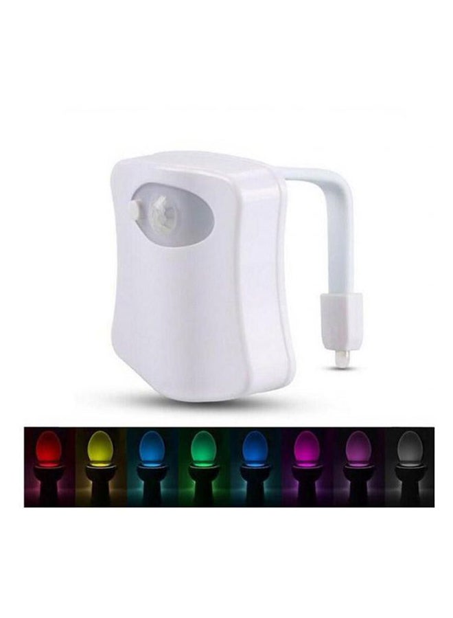 بيوينتي مصباح ليلي بإضاءة LED متغيرة للمرحاض أبيض 5x16سم - Image 2