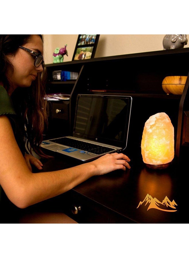 Beauenty Himalayan Rock Salt Lamp Orange 21 x 31 x 23cm - Image 2