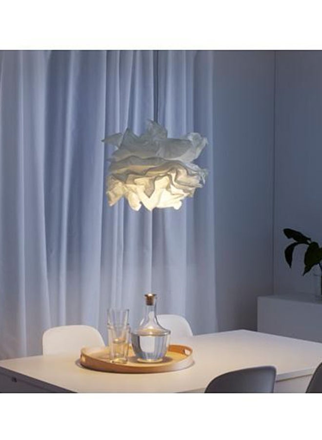 بيوينتي غطاء مصباح متدلٍّ أبيض 8x15سم - Image 2