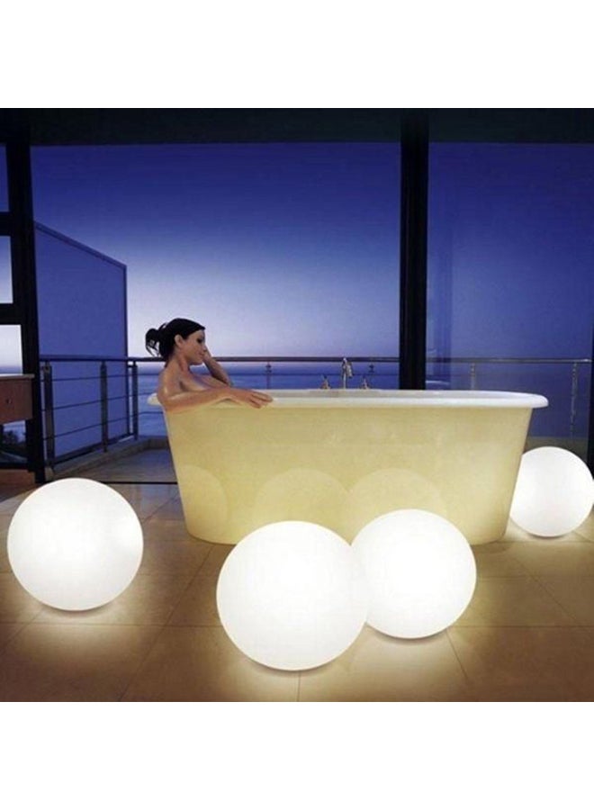 Beauenty 4 Modes Colour Changing LED Globe Light With Remote Control White 11x11cm - Image 2